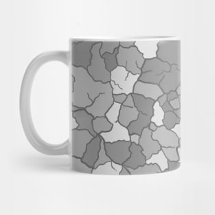 Gray Earthy Shapes Mug